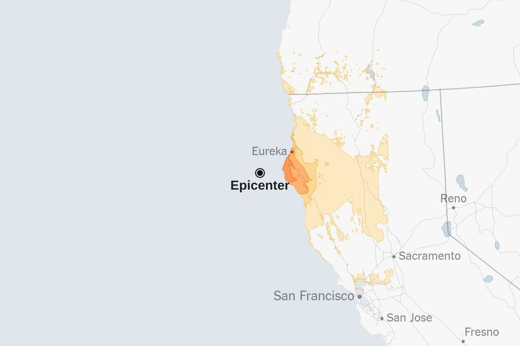 California hit by magnitude 7 earthquake, San Francisco is under a