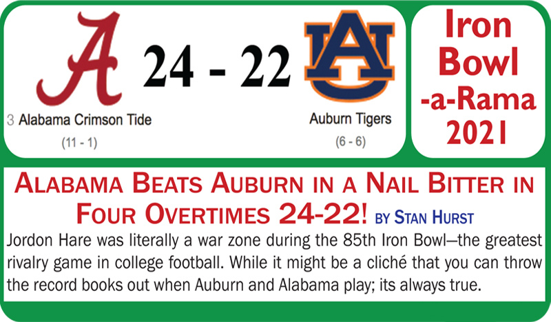 What channel is Alabama vs. Auburn on today? Time, TV schedule for 2022  Iron Bowl rivalry game